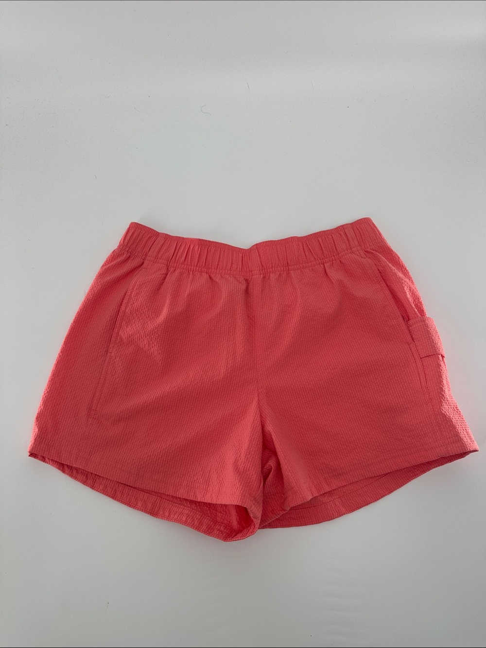 Women's Coral Elastic-Waist Bermuda Shorts